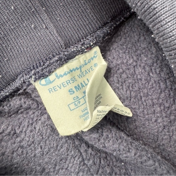 Champion womens size small  Navy Logo Sweatpants - Picture 8 of 8